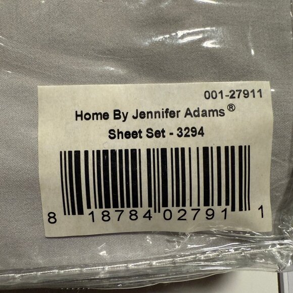 Jennifer Adams HOME Eternal Collection 3pc Sheet Set Super Soft Beige Twin - Picture 11 of 11
